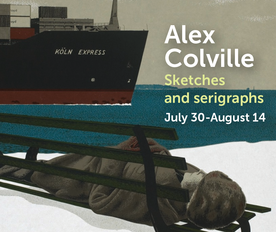Alex Colville - Sketches and Serigraphs